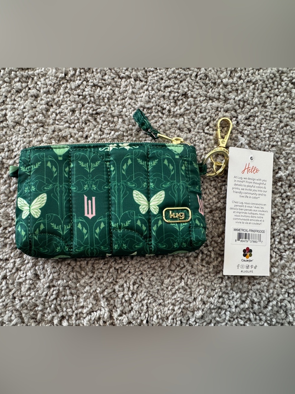 Lug Wicked x Lug Metro XL ID Pouch Friends for Good